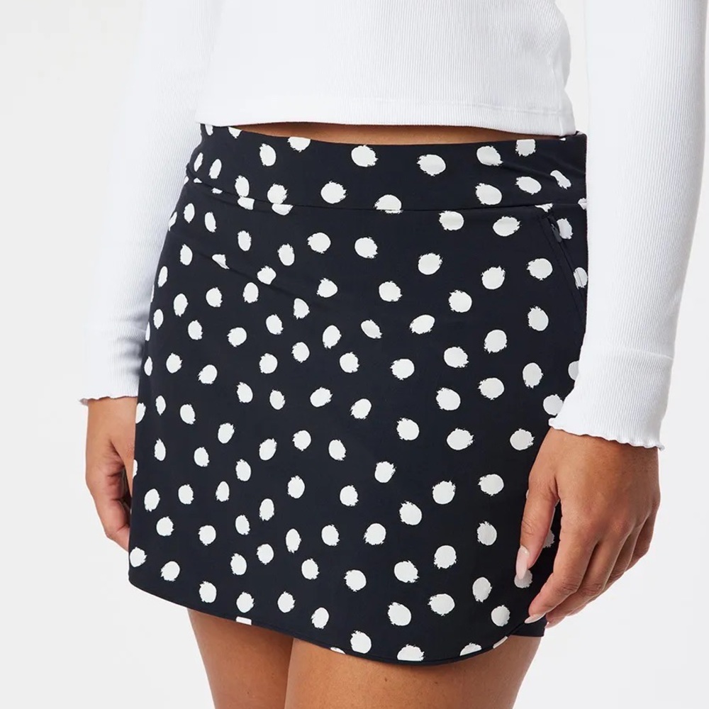 Outdoor Voices Polk-a-dot Exercise 3" Skort. NEW WITH TAG